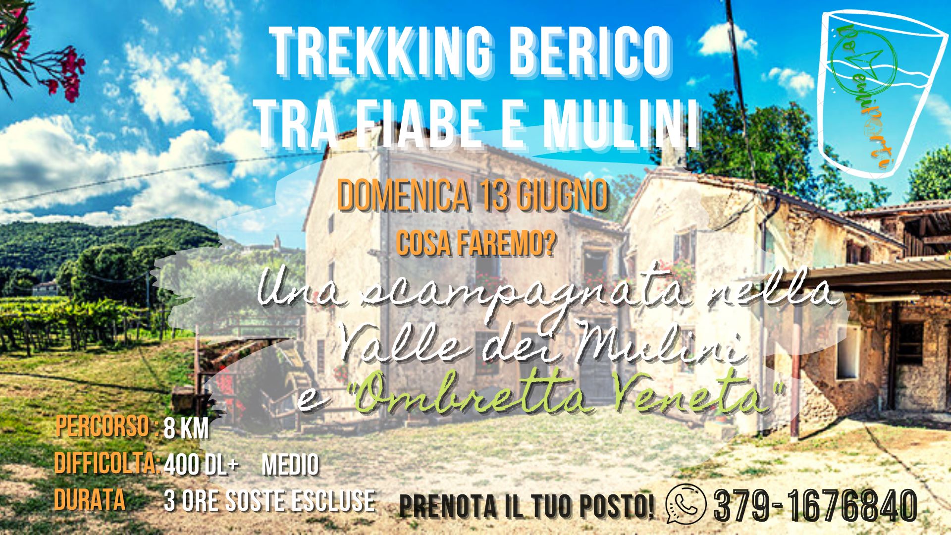 Trekking Berico- tra Fiabe e Mulini