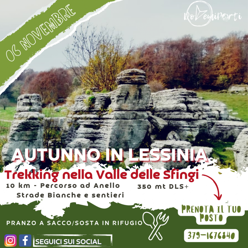 Lessinia Autumn Autunno in Lessinia - Trekking nella Valle delle Sfingi - Dove mi porti